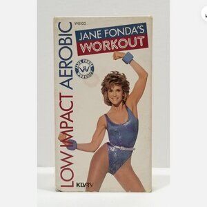 Jane Fonda's Low Impact Aerobic Workout (VHS, 1986) 6305E1M